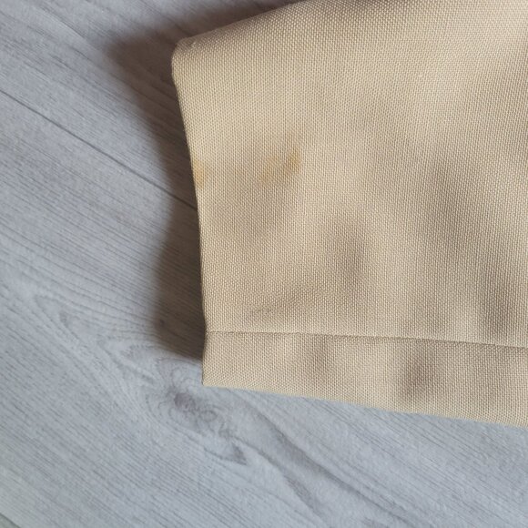 Vintage Clipper Craft Mens Beige Blazer Jacket W/ Gold Buttons Lined Size 42R - Picture 5 of 7